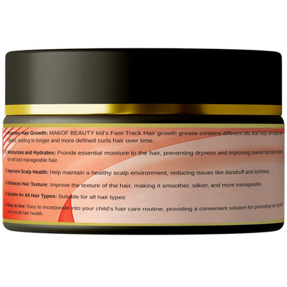 Kid's Hair Growth Grease with Raw Organic Batana Extract, Rosemary, Fenugreek, Amla Oil & Mango Butter – 120 ml Avelisse