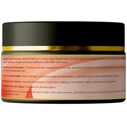 Kid's Hair Growth Grease with Raw Organic Batana Extract, Rosemary, Fenugreek, Amla Oil & Mango Butter – 120 ml Avelisse
