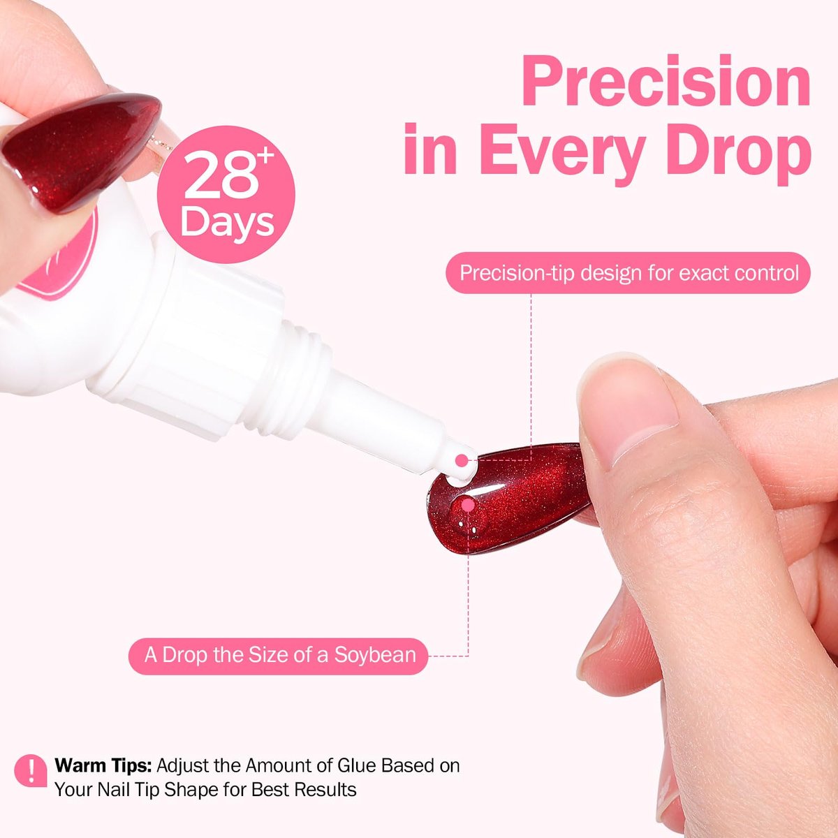 GELLAKTIK Quick Drying Super Strong Nail Glue Gel 15g + Nail Glue Remover 15ml - No UV Lamp Needed, Long Lasting Over 30 Days, Dropper-Type Remover for Press On Nails Avelisse