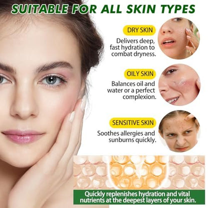 Snail Mucin 92% Repair Serum Cream - Hydrating Face Moisturizer for Dry & Sensitive Skin, Anti-Aging Firming & Wrinkle Reduction, Daily Repair Cream for All Skin Types (3.52 oz)