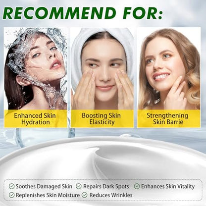 Snail Mucin Serum & Moisturizer – Daily Face Serum for All Skin Types, 3.52 oz Avelisse