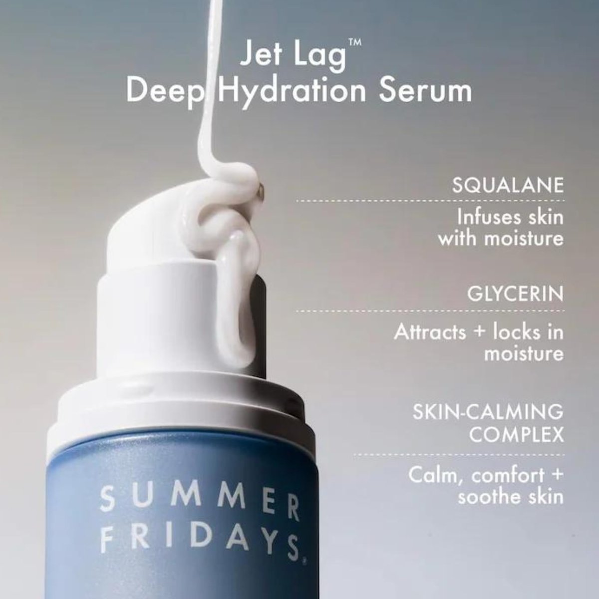 Summer Fridays Jet Lag™ Essentials Mini Hydrating Skin Care Set - Travel Size Skincare Kit & Gift Set (4 Count) Avelisse