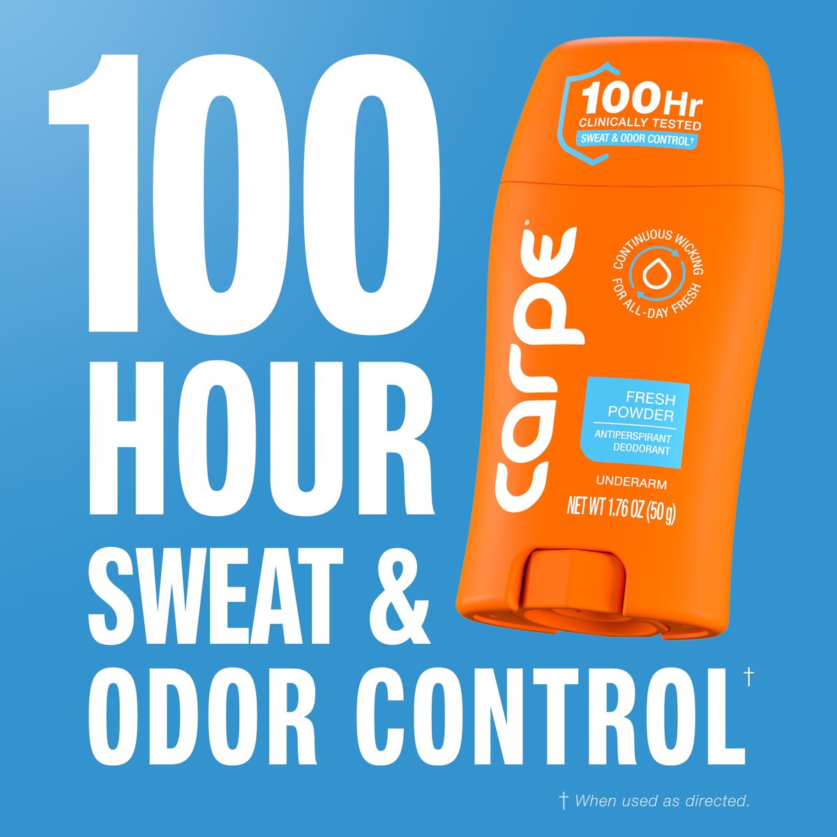 Carpe Women's Clinical Strength Antiperspirant Deodorant Variety Pack – 100 Hour Sweat & Odor Control, Coconut Vanilla & Fresh Powder, 2-Pack Avelisse