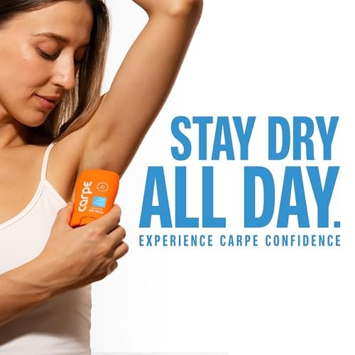 Carpe Women's Clinical Strength Antiperspirant Deodorant Variety Pack – 100 Hour Sweat & Odor Control, Coconut Vanilla & Fresh Powder, 2-Pack Avelisse