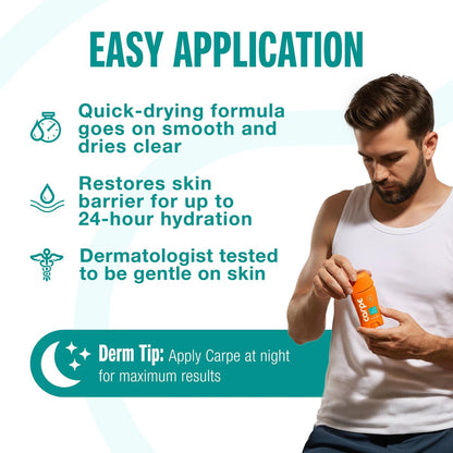 Carpe Deodorant Antiperspirant Men's Variety Pack – 100 Hour Sweat & Odor Control – Clinical Strength for Excessive Sweating – Sandalwood & Clean Sport, 2 Pack Avelisse