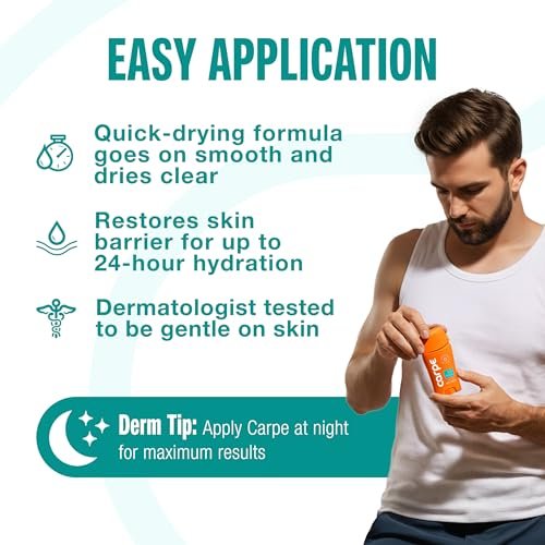 Carpe Deodorant Antiperspirant Men's Variety Pack – 100 Hour Sweat & Odor Control – Clinical Strength for Excessive Sweating – Sandalwood & Clean Sport, 2 Pack Avelisse