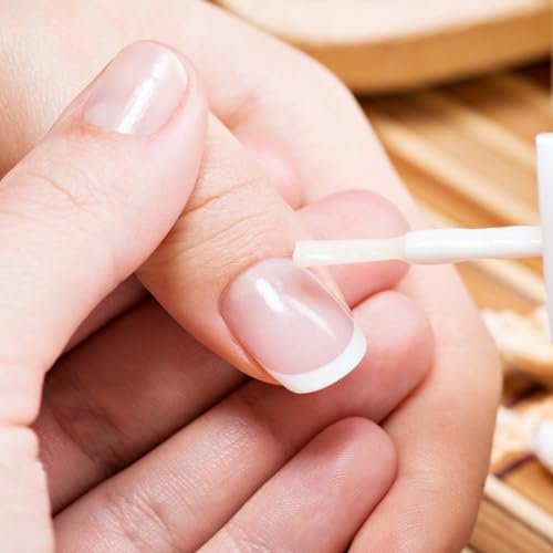 Quacc French Manicure Strips – 12 Sheets (576 PCS) Self-Adhesive Nail Guide Tips, Moon Shape Design for DIY Nail Art - görsel 8