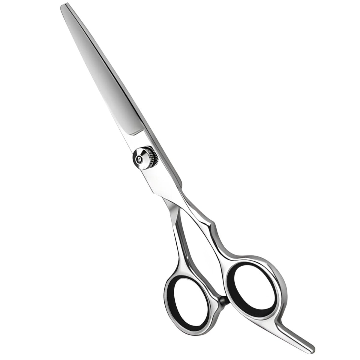 Xolaawa Professional Hair Cutting Scissors & Razor Shears – Ultra Sharp Stainless Steel for Salon, Barber, or Home Use (6.69 inches, Silver) - görsel 1