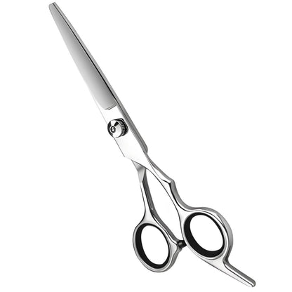 Xolaawa Professional Hair Cutting Scissors & Razor Shears – Ultra Sharp Stainless Steel for Salon, Barber, or Home Use (6.69 inches, Silver)