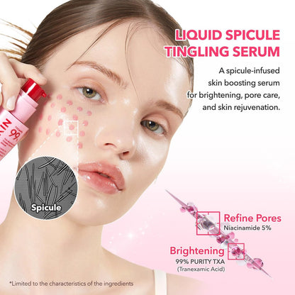 APRILSKIN TXA Niacinamide Toning Shot 99 Spicule Facial Serum - Brightening & Pore Care, 1.01 fl. oz.