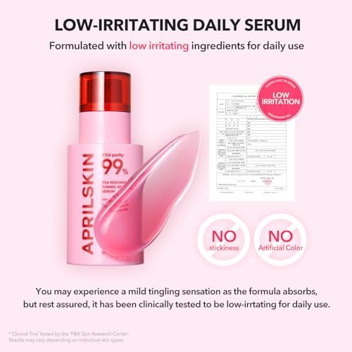 APRILSKIN TXA Niacinamide Toning Shot 99 Spicule Facial Serum - Brightening & Pore Care, 1.01 fl. oz. - görsel 13