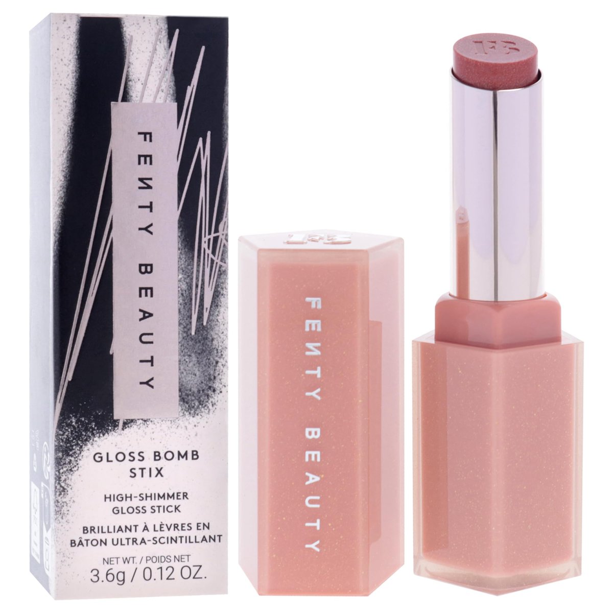 Gloss Bomb Stix Shimmer - 01 Fenty Glow by Fenty Beauty for Women - 0.12 oz Lipstick Avelisse