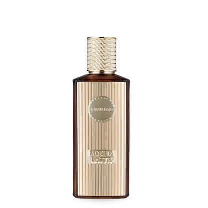 Khadlaj Mocha Latte Extrait de Parfum – Gourmand Spicy Sweet Warm Unisex Fragrance, 3.4 oz / 100 ml