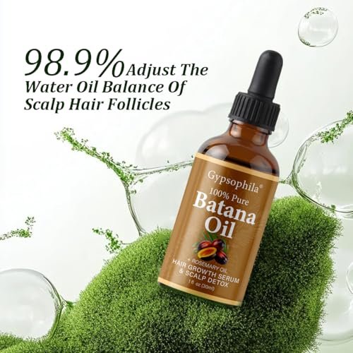 Gypsophila Batana Oil Hair Growth Bundle - Batana Oil Shampoo & 100% Pure Natural Rosemary Hair Treatment for Women & Men – Thicker, Healthier Hair Avelisse