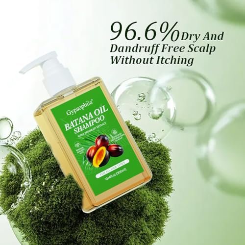 Gypsophila Batana Oil Hair Growth Bundle - Batana Oil Shampoo & 100% Pure Natural Rosemary Hair Treatment for Women & Men – Thicker, Healthier Hair Avelisse