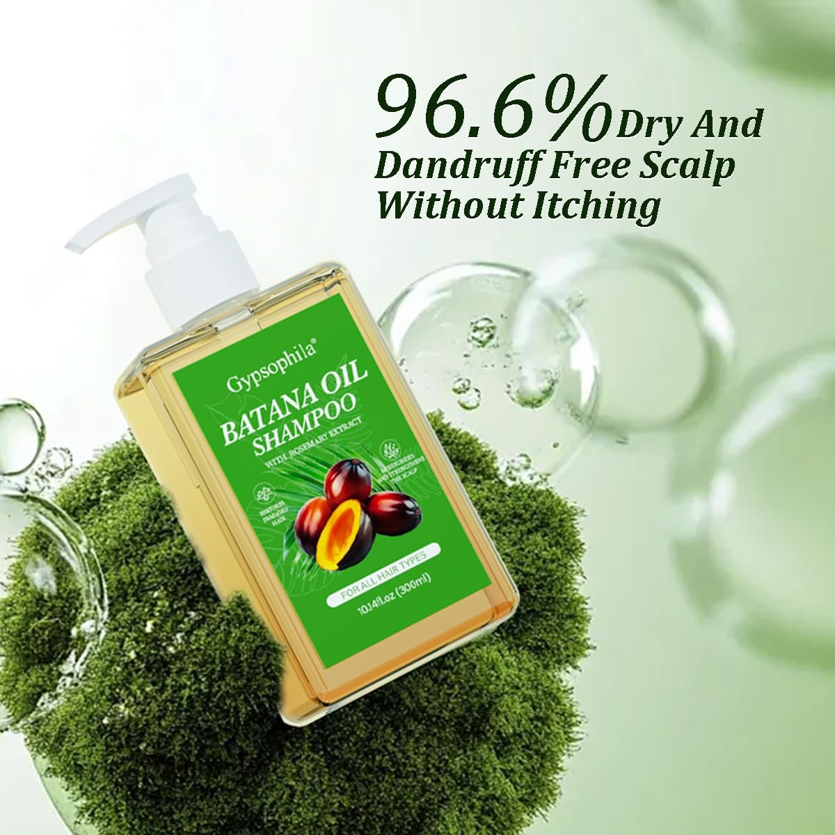 Gypsophila Batana Oil Hair Growth Bundle - Batana Oil Shampoo & 100% Pure Natural Rosemary Hair Treatment for Women & Men – Thicker, Healthier Hair Avelisse
