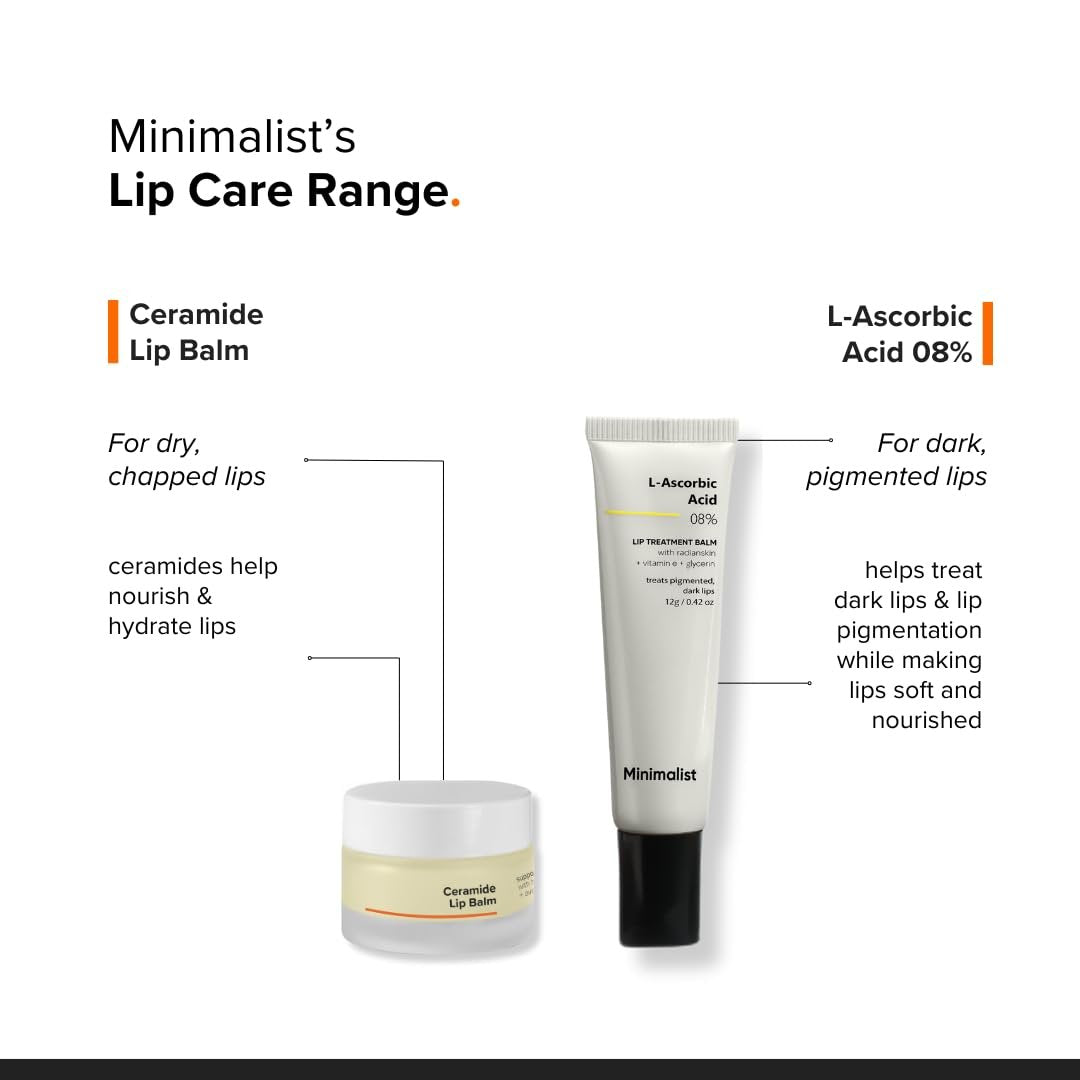 Minimalist Ceramide Lip Balm with Hyaluronic Acid for Dry Chapped Lips - 0.28 oz / 8g - görsel 11