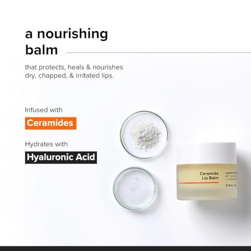 Minimalist Ceramide Lip Balm with Hyaluronic Acid for Dry Chapped Lips - 0.28 oz / 8g - görsel 4