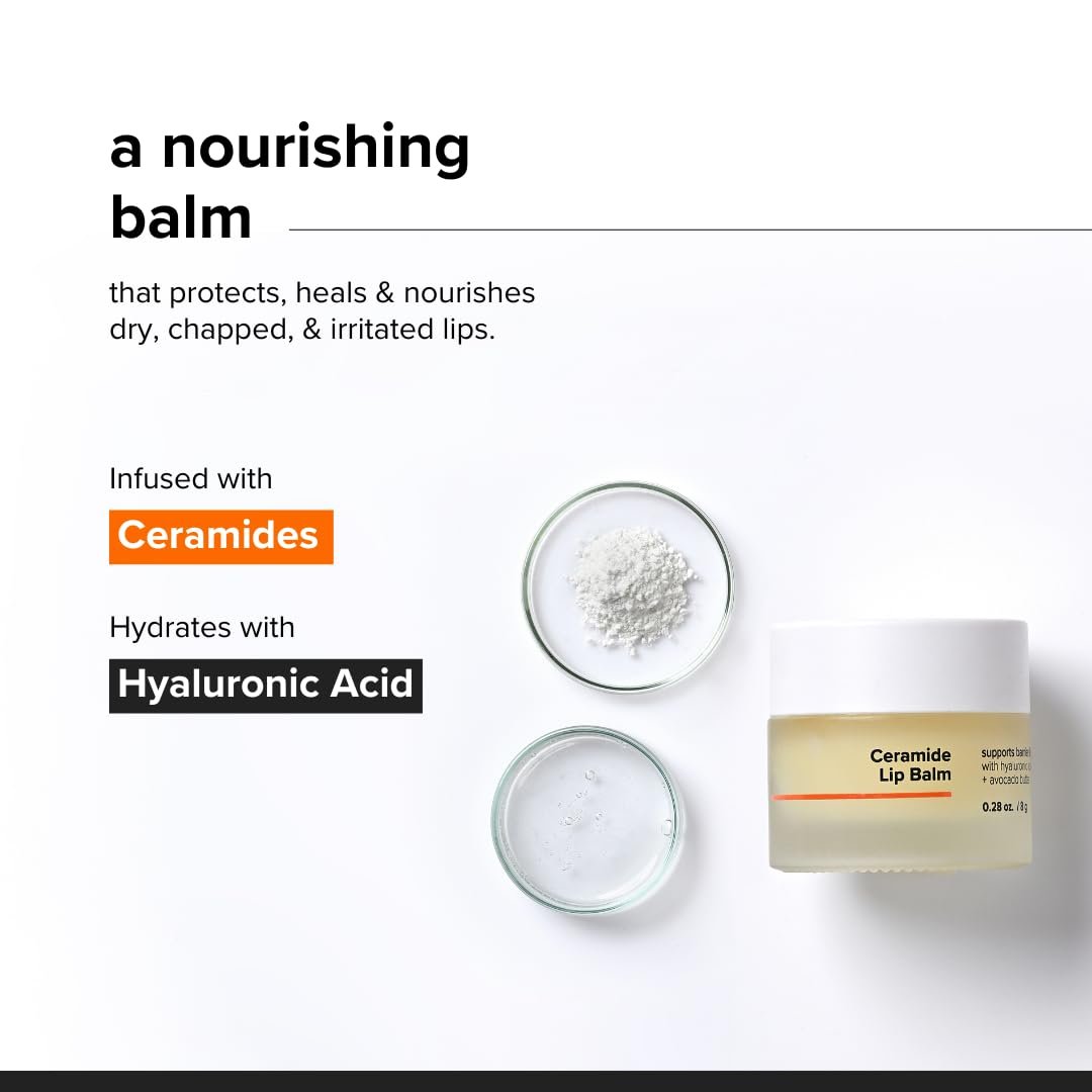 Minimalist Ceramide Lip Balm with Hyaluronic Acid for Dry Chapped Lips - 0.28 oz / 8g - görsel 3