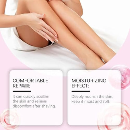 Dosoecse Strawberry Vanilla After Shave Oil for Women - Smooth Skin, Prevent Ingrown Hairs & Dryness (3 Fl Oz)