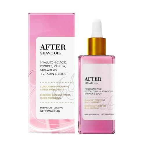 Dosoecse Strawberry Vanilla After Shave Oil for Women - Smooth Skin, Prevent Ingrown Hairs & Dryness (3 Fl Oz) - görsel 2
