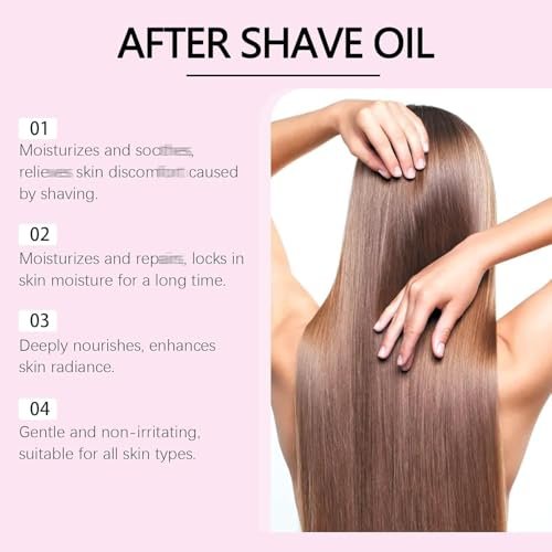 Dosoecse Strawberry Vanilla After Shave Oil for Women - Smooth Skin, Prevent Ingrown Hairs & Dryness (3 Fl Oz) - görsel 10