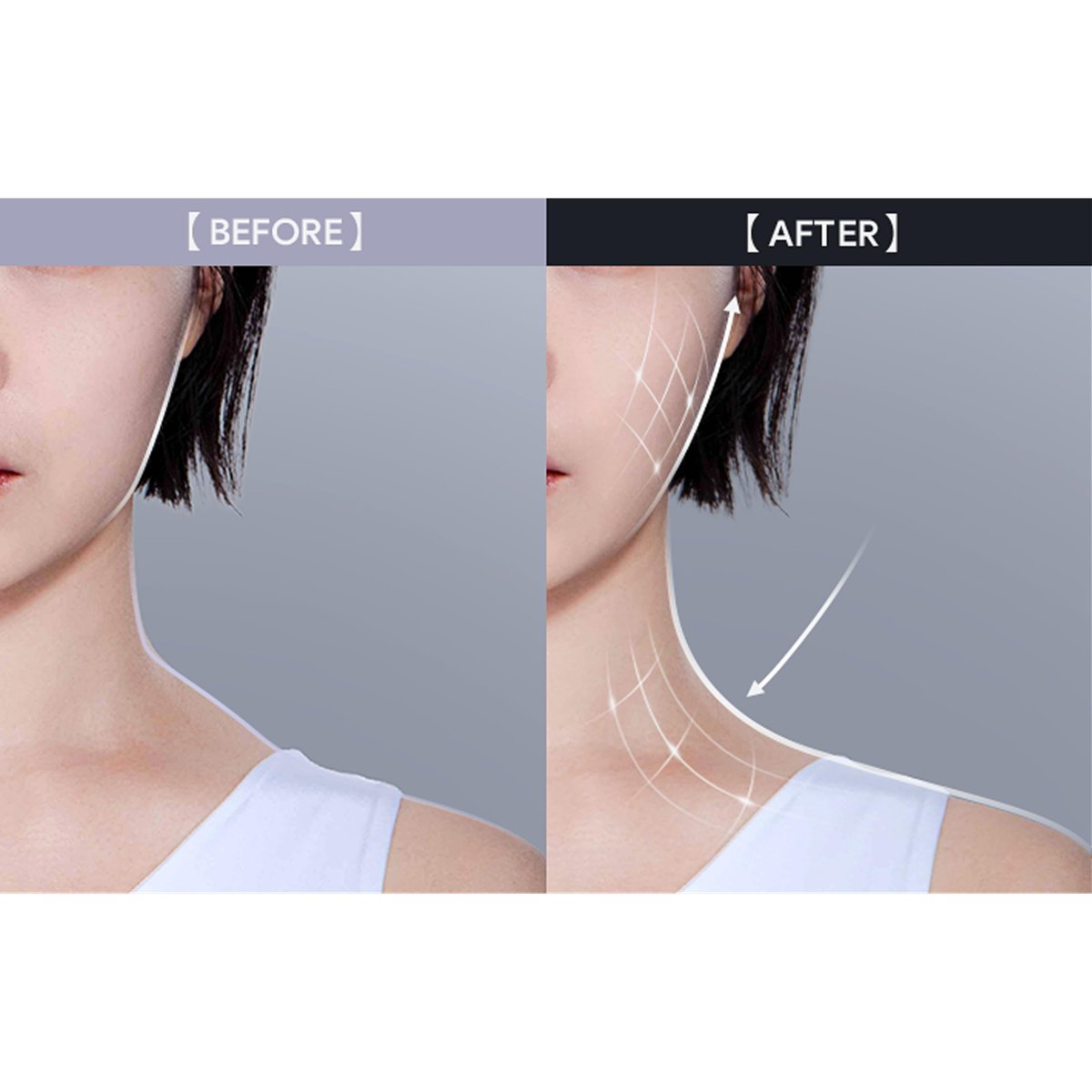 HAUA Ring Gua Sha – Premium Natural Ceramic Facial Massager for Face & Body, White Avelisse