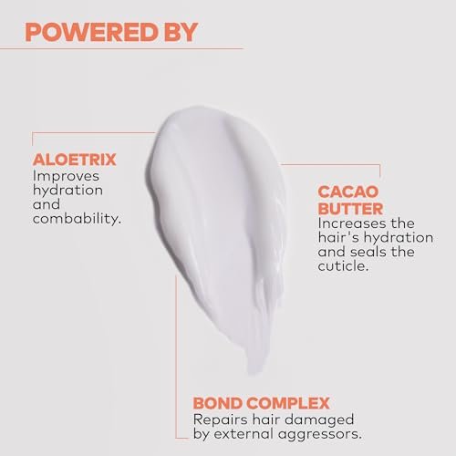 ALFAPARF MILANO Yellow Professional Repair Reparative Mask for Damaged Hair - Bond Complex & Cacao Butter - Intense Strength, 10.1 fl oz - görsel 10