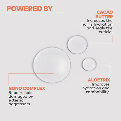 ALFAPARF MILANO Yellow Professional Repair Reparative Shampoo for Damaged Hair - Bond Complex & Cacao Butter - 16.9 fl oz