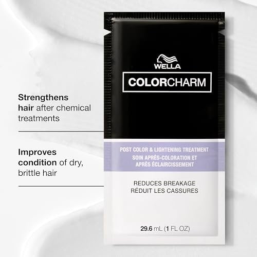 COLORCHARM Post Color & Lightening Treatment | Bond Building Conditioner | Adds Shine & Strength | 1 Fl Oz Sachet - görsel 8
