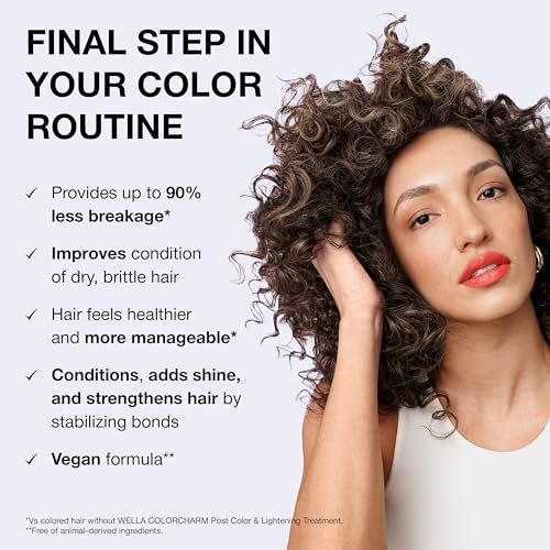 COLORCHARM Post Color & Lightening Treatment | Bond Building Conditioner | Adds Shine & Strength | 1 Fl Oz Sachet - görsel 4