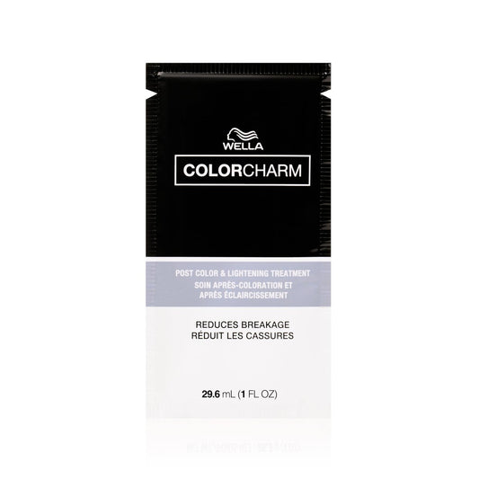 COLORCHARM Post Color & Lightening Treatment | Bond Building Conditioner | Adds Shine & Strength | 1 Fl Oz Sachet