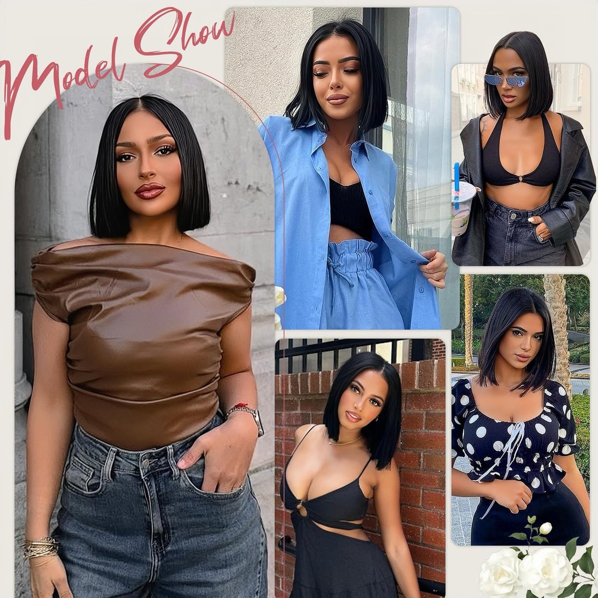 ZHENGON Bob Glueless Wigs Human Hair Pre Plucked Pre Cut 6x4 HD Transparent Lace Front Wigs Human Hair 150% Density Wear and Go Short Straight Wigs for Black Women No Glue Lace Closure Wigs 10 Inch Avelisse