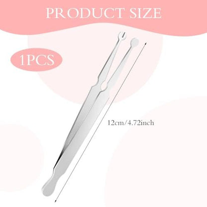 LLOUSSAK Professional Piercing Clamps – Stainless Steel Jewelry Changing Tool for Nose, Ear & Belly Piercings Avelisse