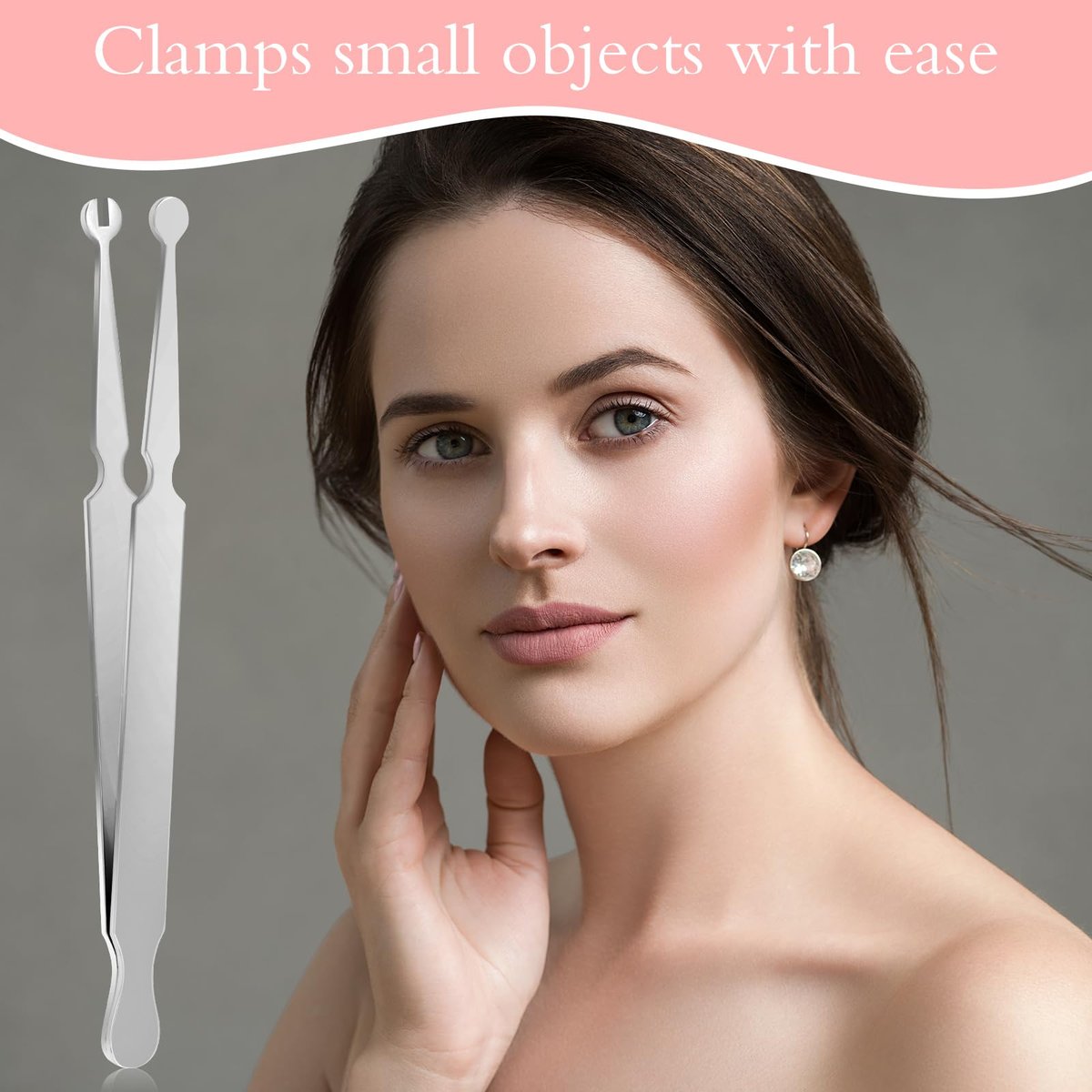 LLOUSSAK Professional Piercing Clamps – Stainless Steel Jewelry Changing Tool for Nose, Ear & Belly Piercings Avelisse