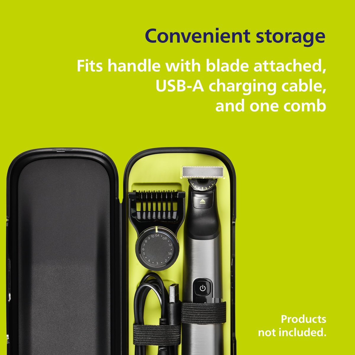 Philips Norelco OneBlade Travel Case - QP401/90 - Protect Your Shaver On The Go Avelisse