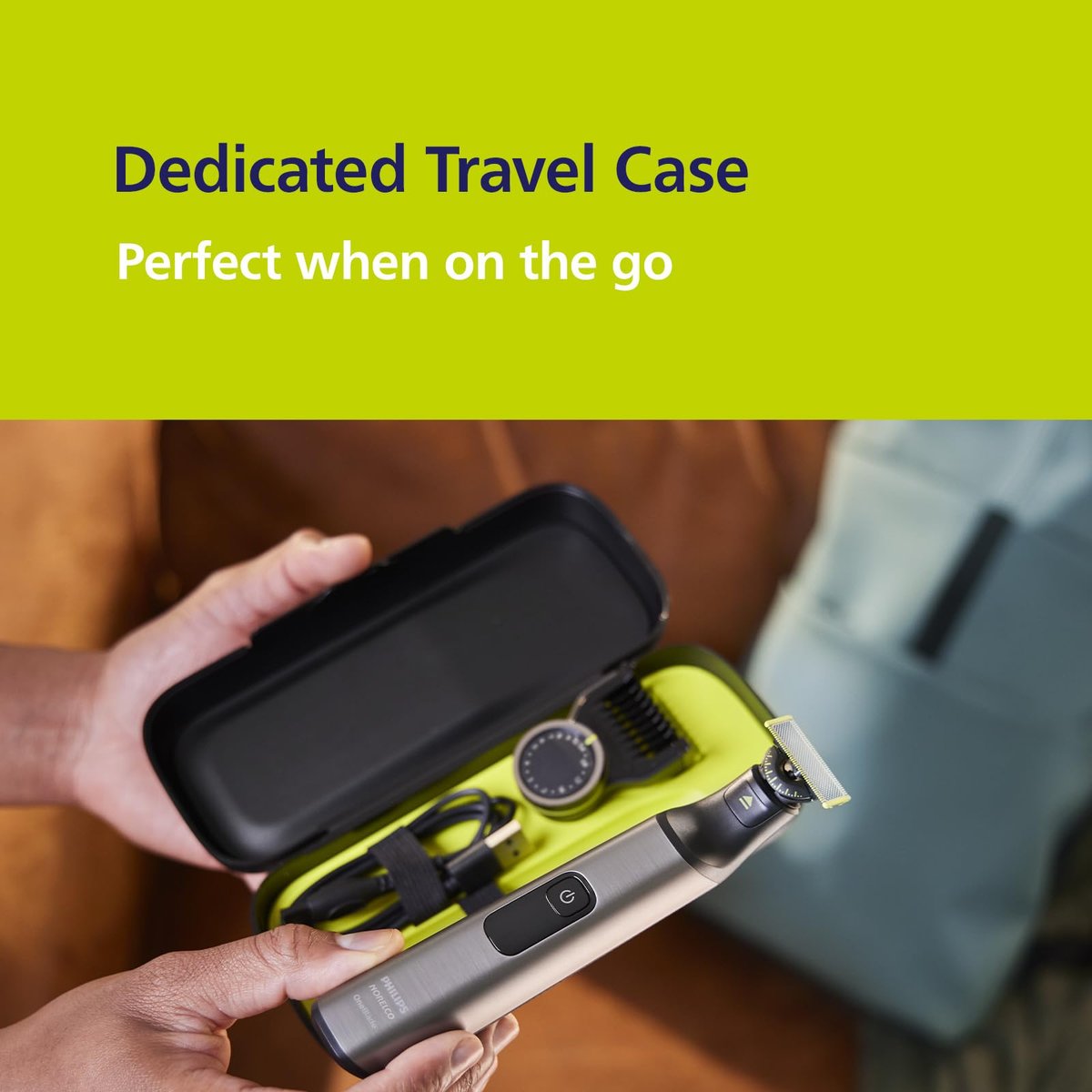 Philips Norelco OneBlade Travel Case - QP401/90 - Protect Your Shaver On The Go Avelisse