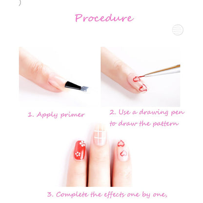 Nail Dotting Tools Set – 5PCS Dual-Ended Dotting Pens & 3PCS Nail Art Brushes for DIY Nail Art, Painting & Design