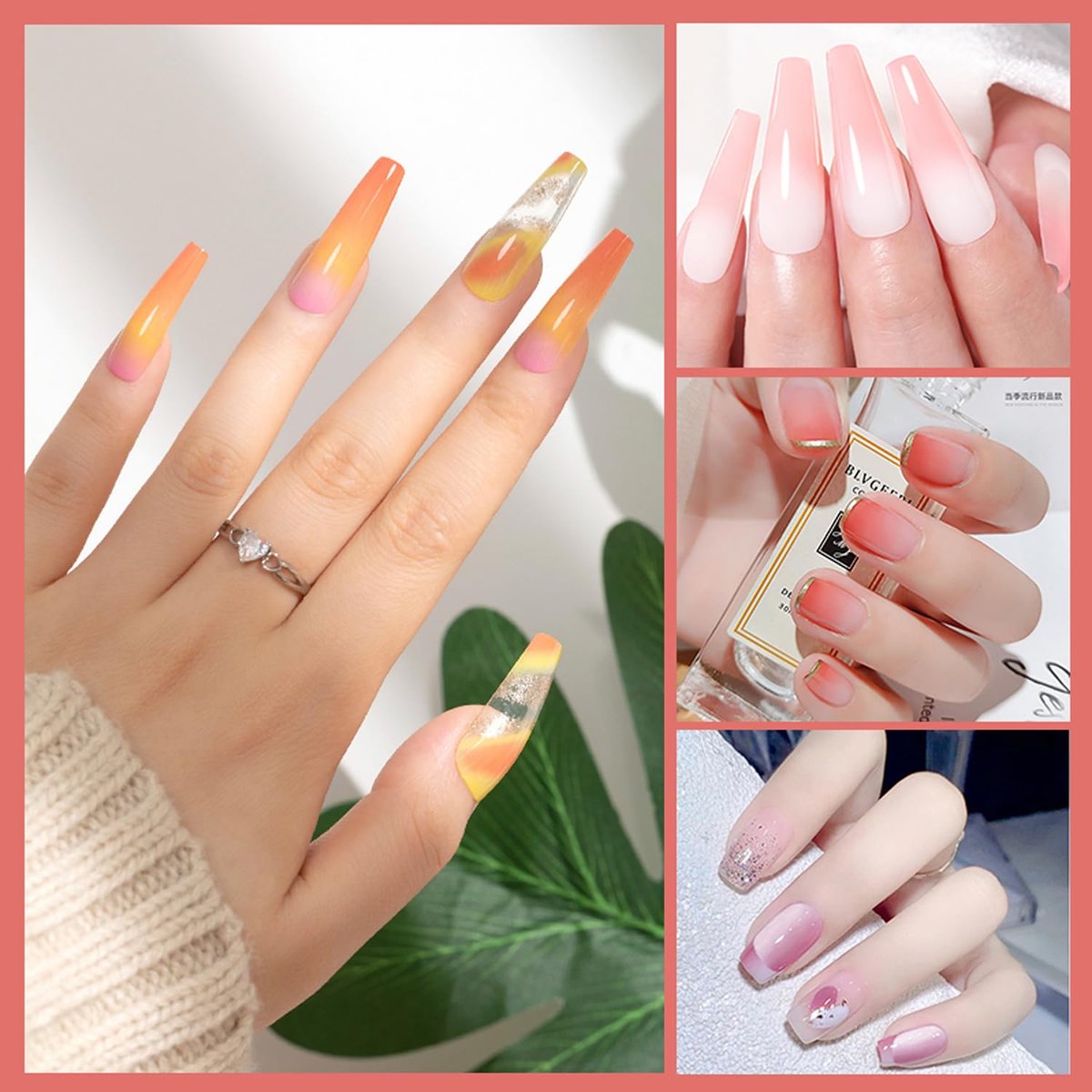 Nail Dotting Tools Set – 5PCS Dual-Ended Dotting Pens & 3PCS Nail Art Brushes for DIY Nail Art, Painting & Design - görsel 11