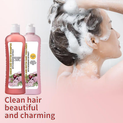 Onion Rosemary Shampoo and Conditioner Set for Hair Growth, Softness & Shine - 8.38 Fl Oz Each Avelisse