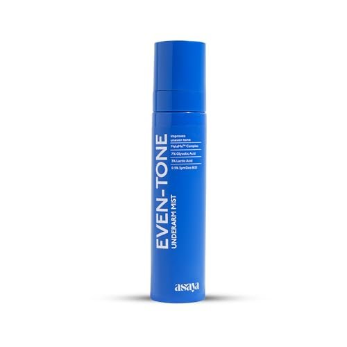 Asaya Even Tone Mist for Dark Underarms – 7% Glycolic Acid, 3% Lactic Acid & MelaMe™ – Spray for Underarm Pigmentation Removal, Fades Dark Patches & Controls Odour – 3.38 Fl Oz - görsel 2
