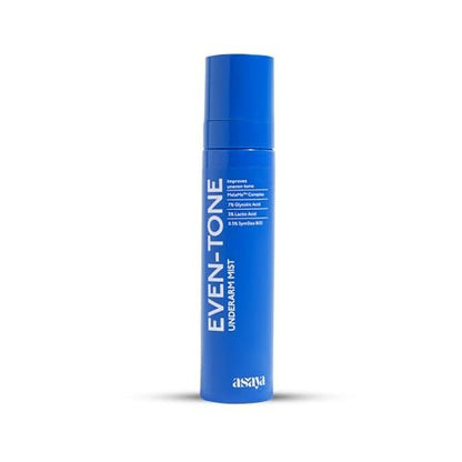 Asaya Even Tone Mist for Dark Underarms – 7% Glycolic Acid, 3% Lactic Acid & MelaMe™ – Spray for Underarm Pigmentation Removal, Fades Dark Patches & Controls Odour – 3.38 Fl Oz