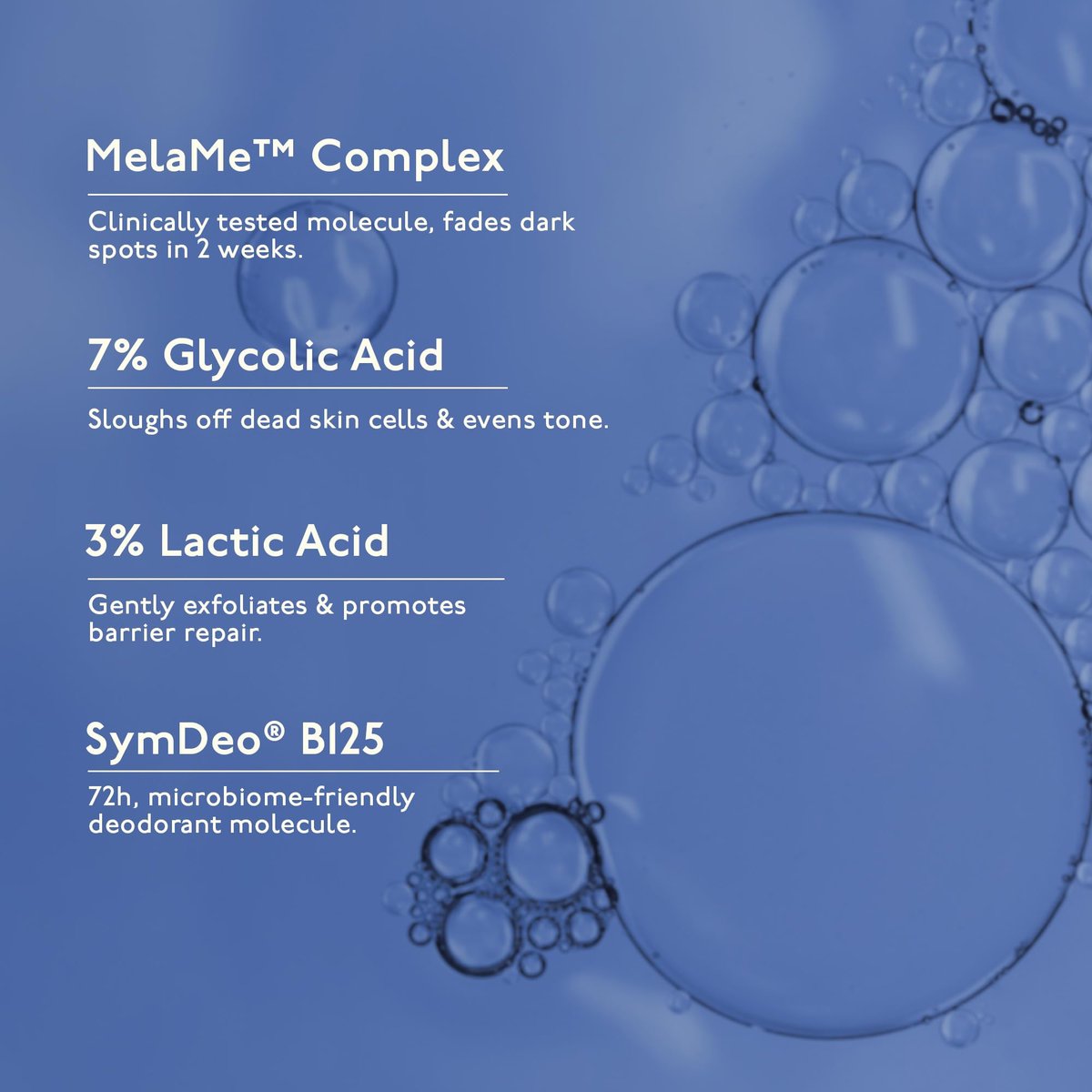 Asaya Even Tone Mist for Dark Underarms – 7% Glycolic Acid, 3% Lactic Acid & MelaMe™ – Spray for Underarm Pigmentation Removal, Fades Dark Patches & Controls Odour – 3.38 Fl Oz - görsel 5