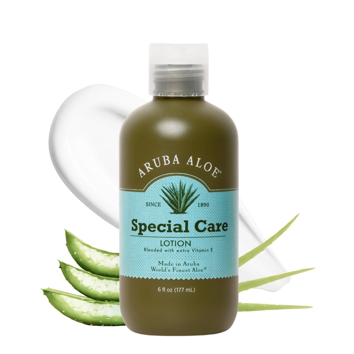 Aruba Aloe Special Care Lotion – Hydrating & Soothing for Dry, Sensitive Skin (6 oz) Avelisse