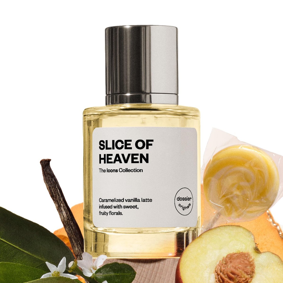 Dossier Original Eau de Parfum - Slice of Heaven - Women - 50 ML Long-lasting Perfume Crafted in France Avelisse