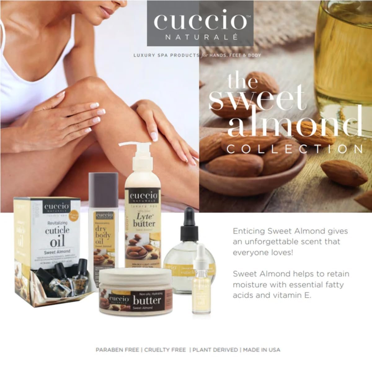 Cuccio Naturale Sweet Almond Cuticle Oil Roll-On 0.33 oz – Nourishing Cuticle Treatment with Vitamin E, Refillable Rollerball for Dry, Cracked Cuticles & Nails - görsel 13