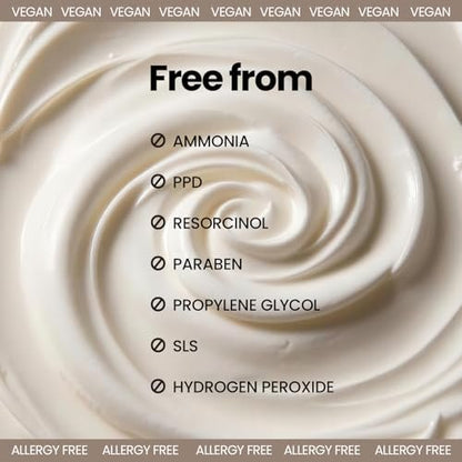 Herb Speedy Color Cream Natural Black – Korean Herbal Vegan Hair Dye, PPD-Free, Ammonia-Free, Hypoallergenic, Odorless, 100% Gray Coverage, Quick 20-Minute Application Avelisse