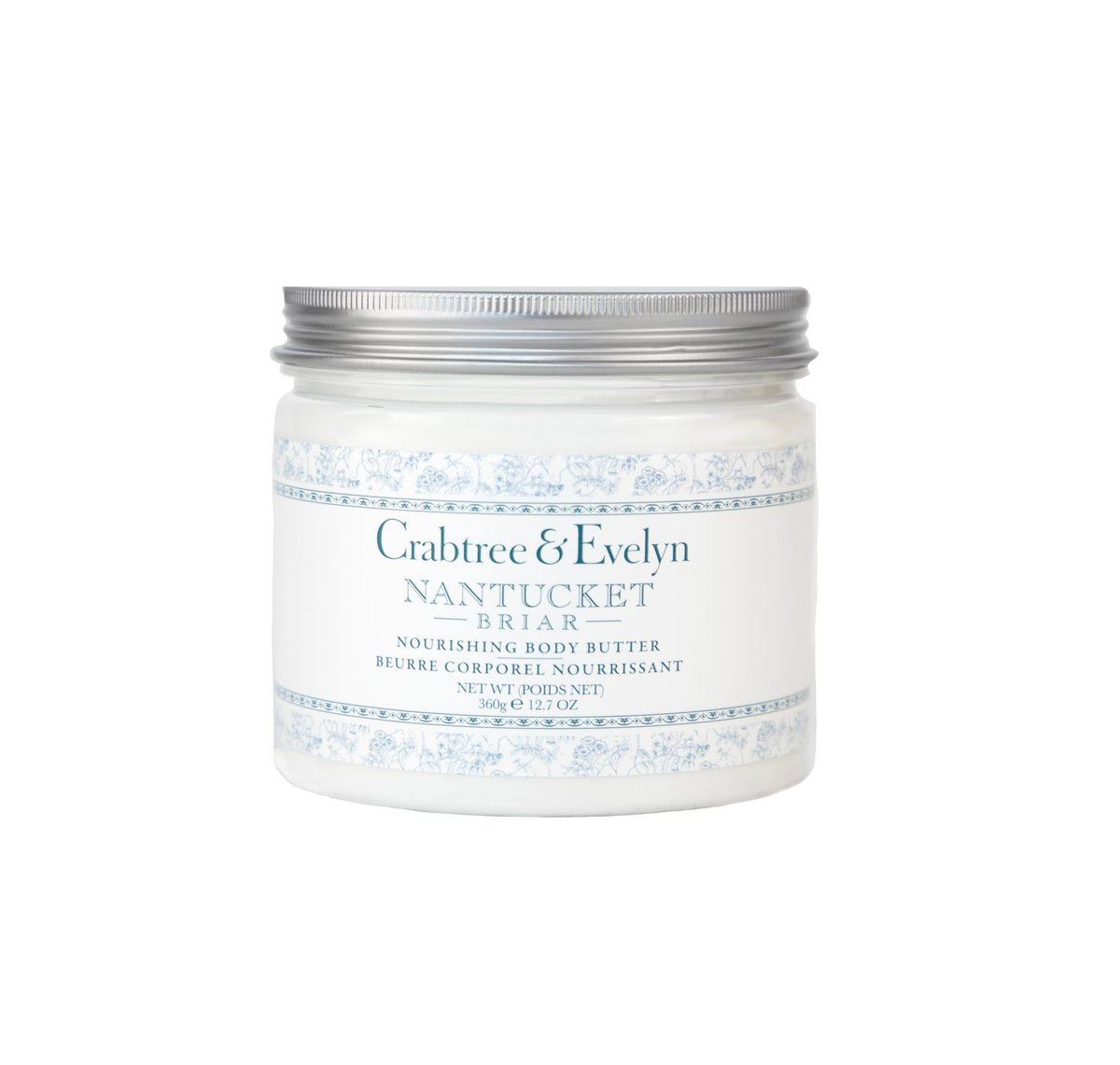 Crabtree & Evelyn Nantucket Briar Body Butter – 12.7 oz Nourishing Moisturizer for Soft, Radiant Skin Avelisse