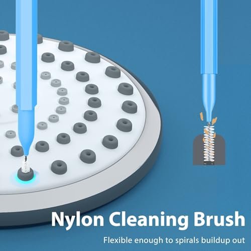 Lumkew 40 Pcs Shower Head Cleaner Picks – Nozzle Unclogger Tool with Storage Box for Small Holes - görsel 10