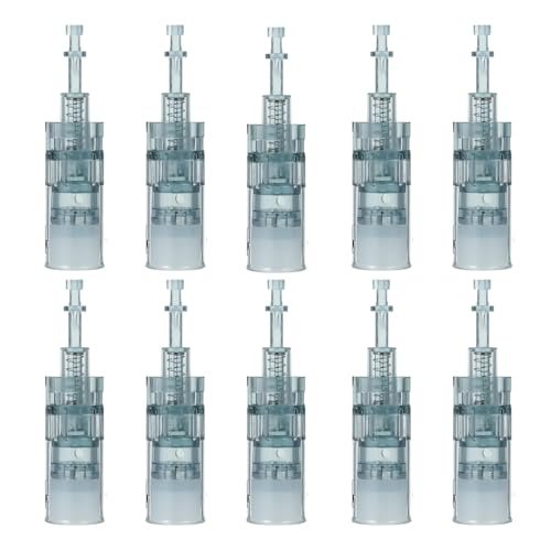 Microneedling Pen Cartridges for Dr Pen Microneedle Machine M8 - 10 Pack, 16 Pin (Green) Avelisse